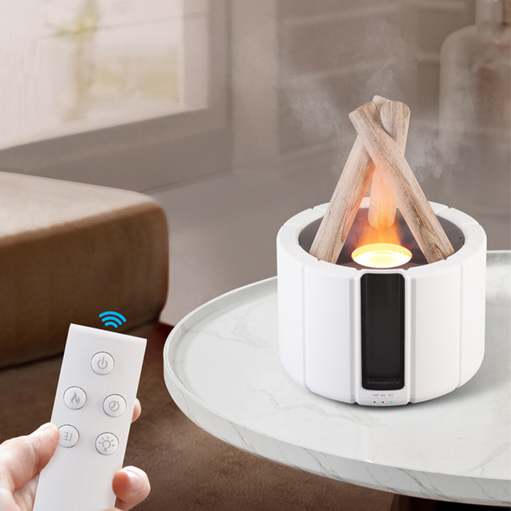 Luftbefeuchter - Aromatherapie Maschine mit simulierter Flamme