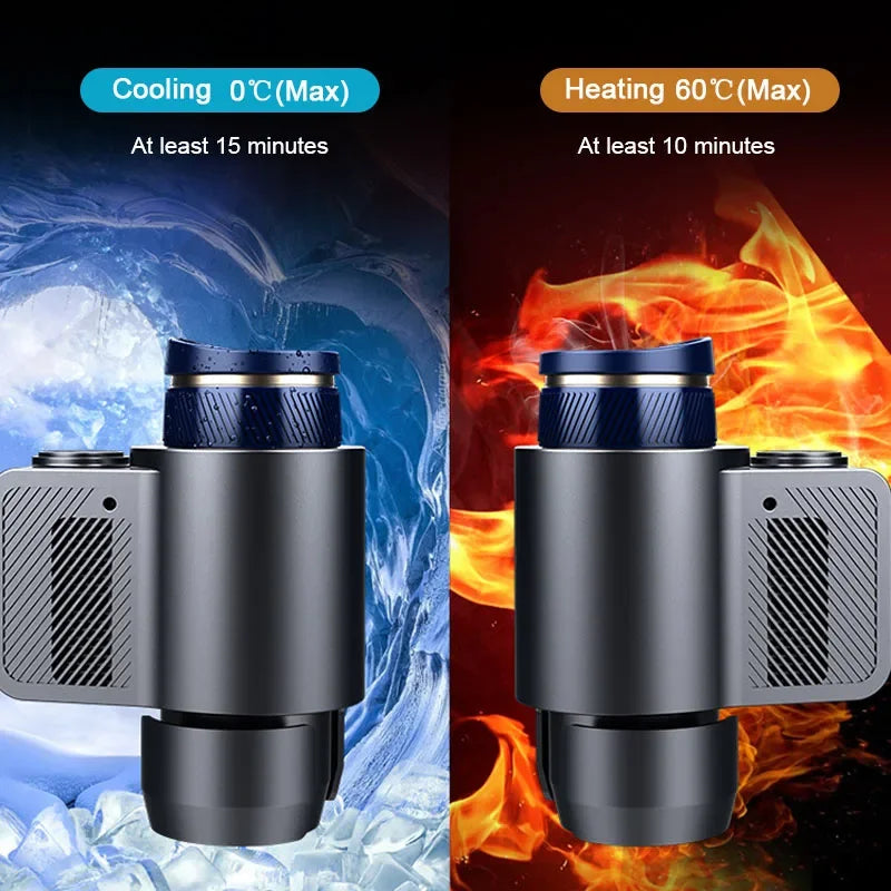 Smart 2 in 1 Car Heating Cooling Cup for Coffee Miik Drinks Electric Beverage Warmer Cooler Holder Travel Mini Car Refrigerator