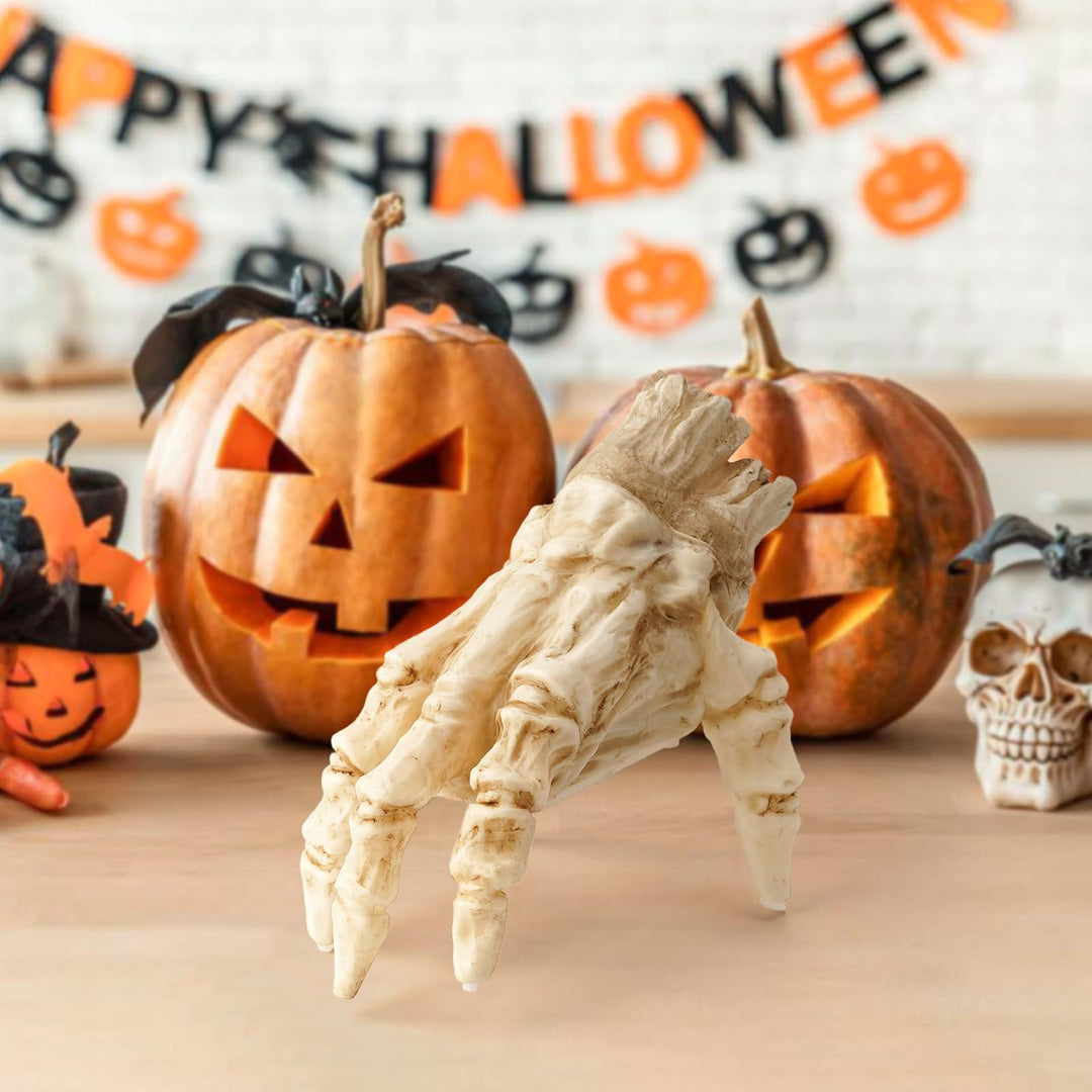 Leuchtende Halloween-Hand-Induktion zur Dekoration