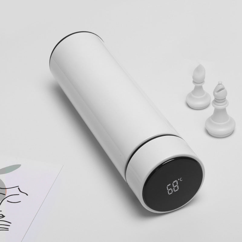 Intelligente Thermosflasche aus Edelstahl