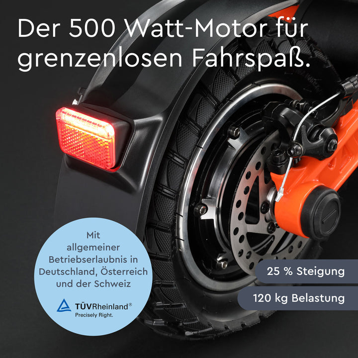 E-Scooter Mit Straßenzulassu