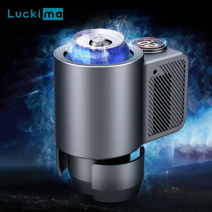Smart 2 in 1 Car Heating Cooling Cup for Coffee Miik Drinks Electric Beverage Warmer Cooler Holder Travel Mini Car Refrigerator