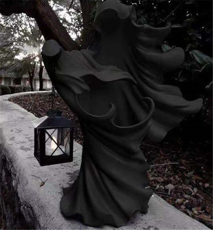 Gesichtsloser Geisterskulptur für Halloween - Ghoul Harz Skulptur - Dekoration