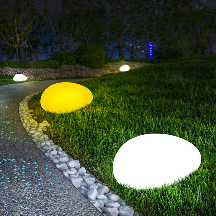 LED Solar Steinleuchte