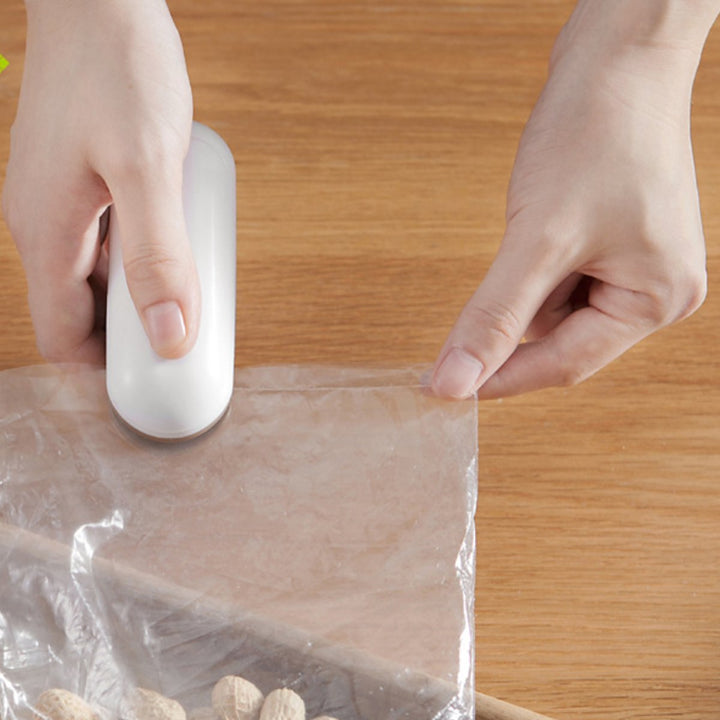 Snackbeutel Öffnen und Verschließen - Mini-Maschine 2 in 1