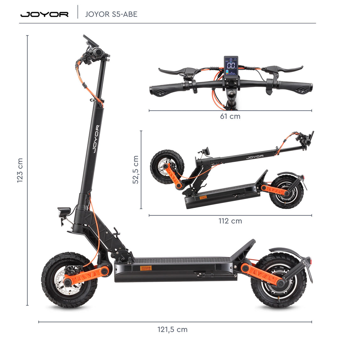 E-Scooter Mit Straßenzulassu