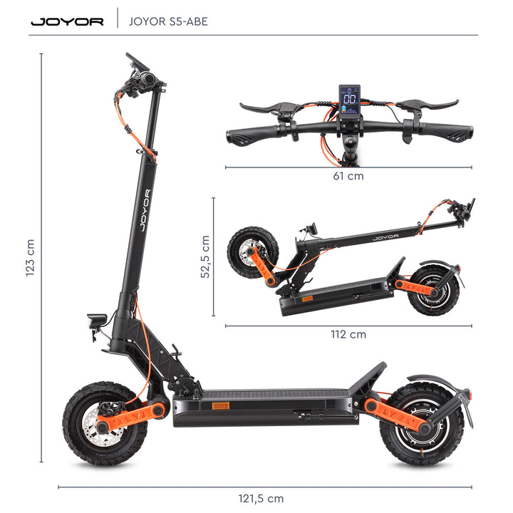 E-Scooter Mit Straßenzulassu