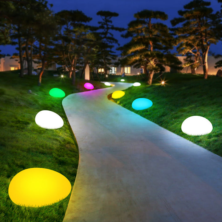 LED Solar Steinleuchte