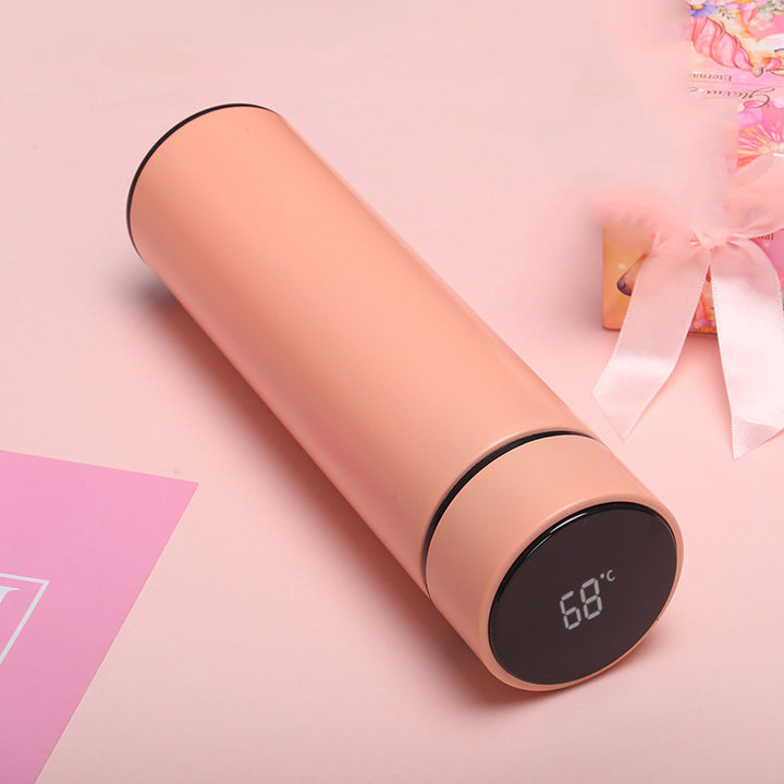 Intelligente Thermosflasche aus Edelstahl