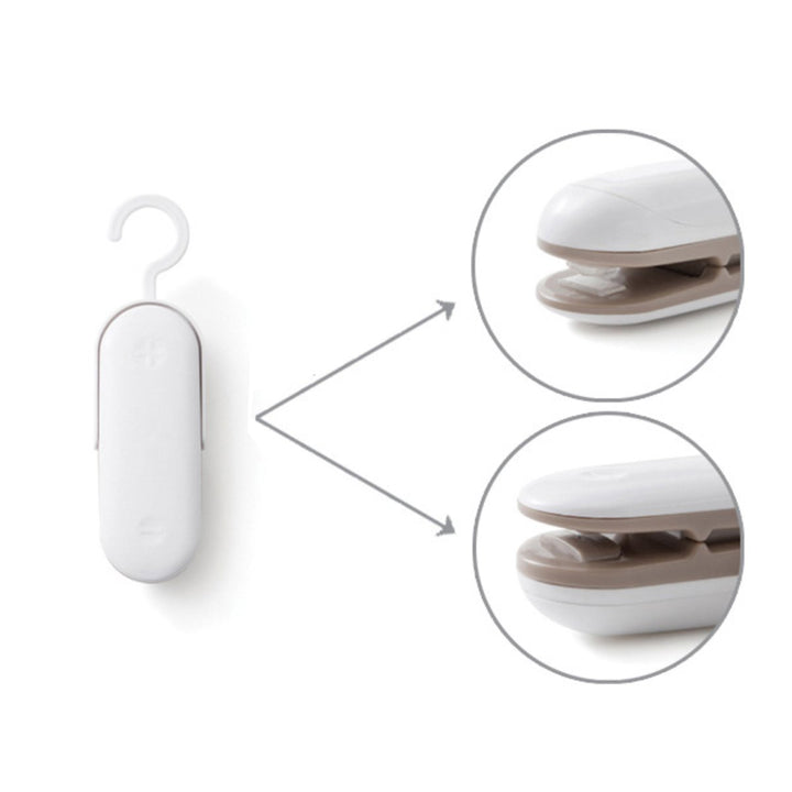 Snackbeutel Öffnen und Verschließen - Mini-Maschine 2 in 1