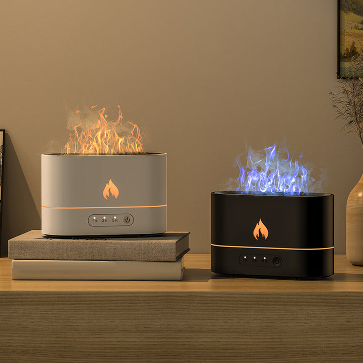 Luftbefeuchter - Siming Flammen-Aromatherapie-Maschine