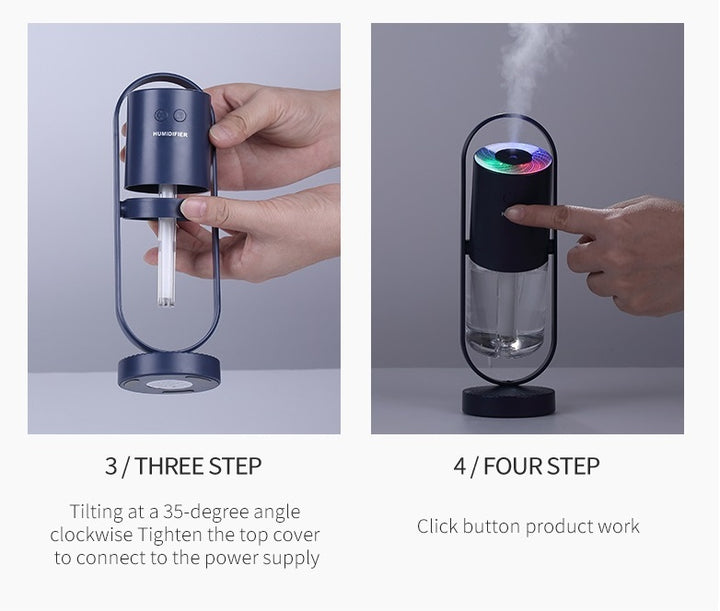 USB-Luftreiniger mit Projektionsfunktion