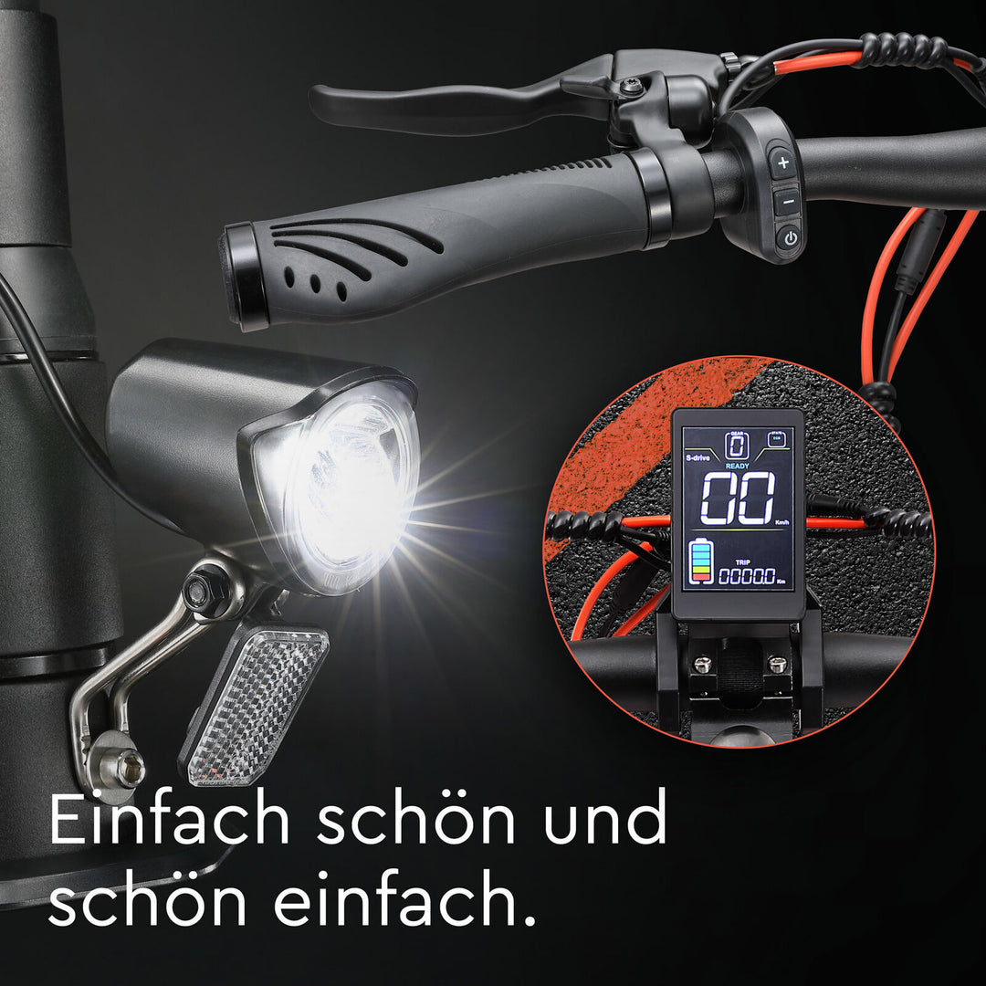 E-Scooter Mit Straßenzulassu