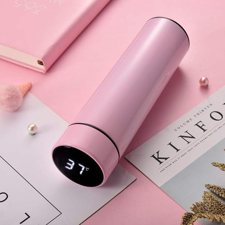 Intelligente Thermosflasche aus Edelstahl
