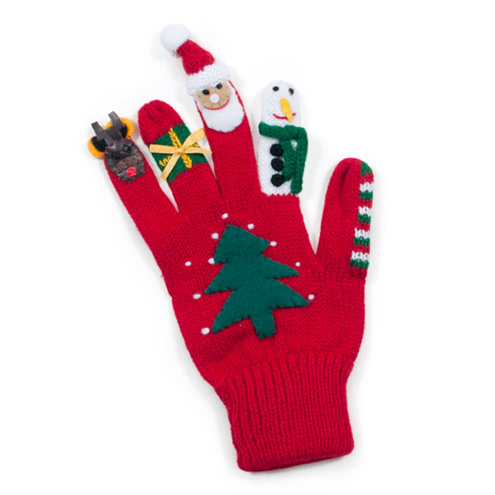Weihnachts-Handschuhe