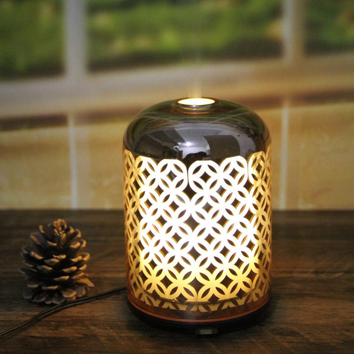 Luxus-Glas-Duftdiffusor in Roségold
