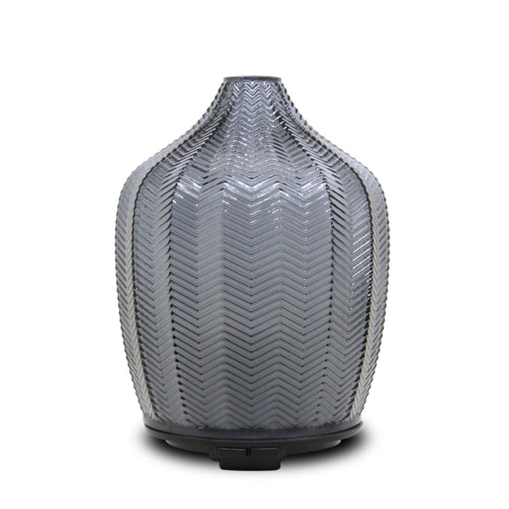 Glas-Aromadiffusor in grau