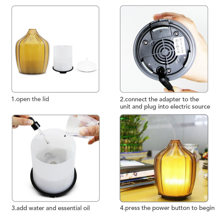 Ultrasonic Glas Aromadiffusor