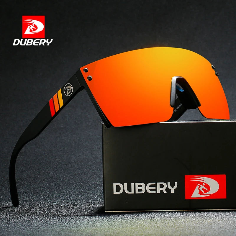 DUBERY Sonnenbrille für Herren im Retro-Stil mit farbenfrohen Gläsern