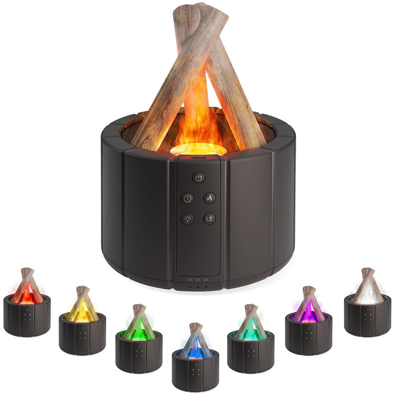 Luftbefeuchter - Aromatherapie Maschine mit simulierter Flamme