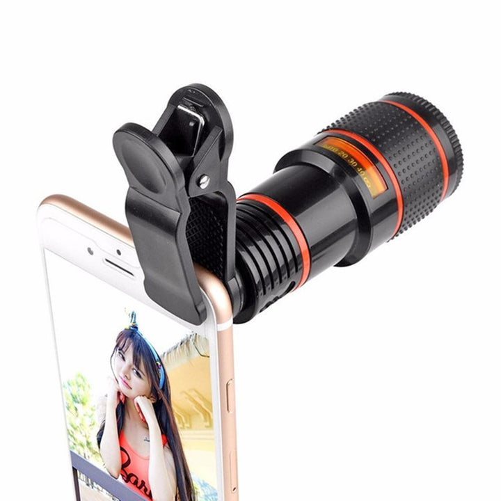 HD 8X Clip  Optisches Zoom Teleskop Kamera Objektiv zur Vergrößerung.