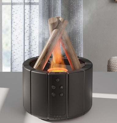 Luftbefeuchter - Aromatherapie Maschine mit simulierter Flamme