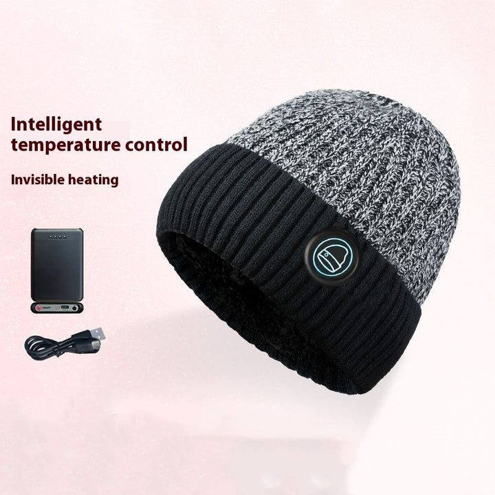Outdoor Mütze mit Heizung und Fleecefutter für den Winter