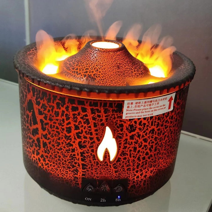 Vulkan Aromatherapie-Gerät mit Simulation von Raucheffekten