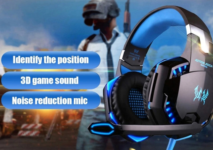 Ninja Dragon G9300 Gaming-Kopfhörer mit Mikrofon und LED