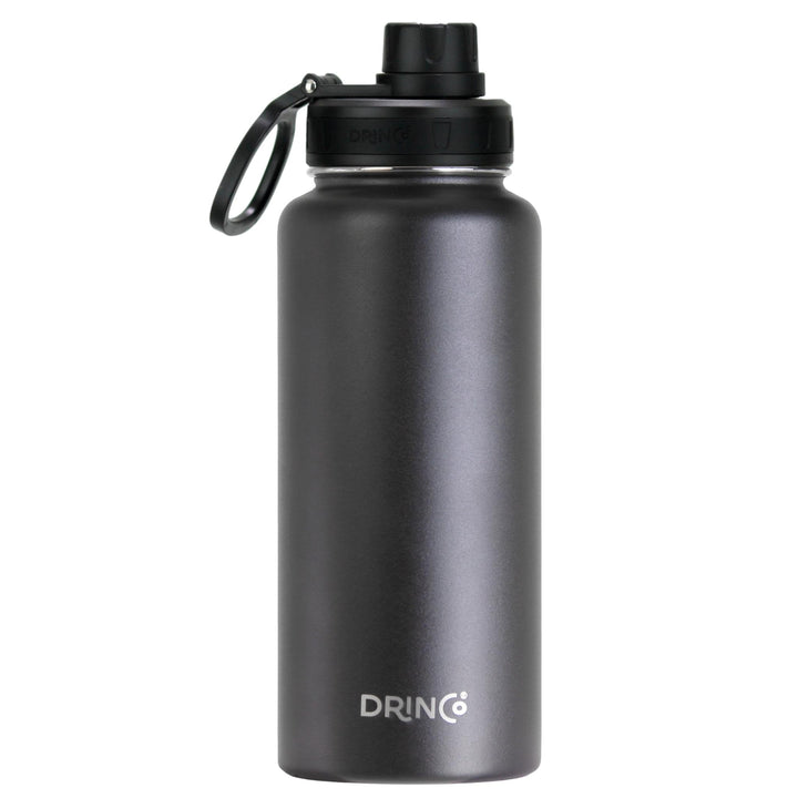 DRINCO® ca. 945 ml Edelstahl-Wasserflasche