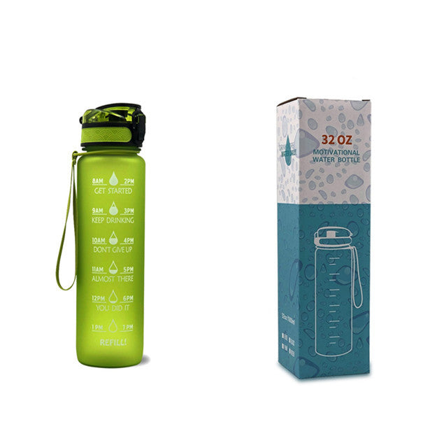 1L Drinkflassche aus Tritan mit Trinkerinnerung
