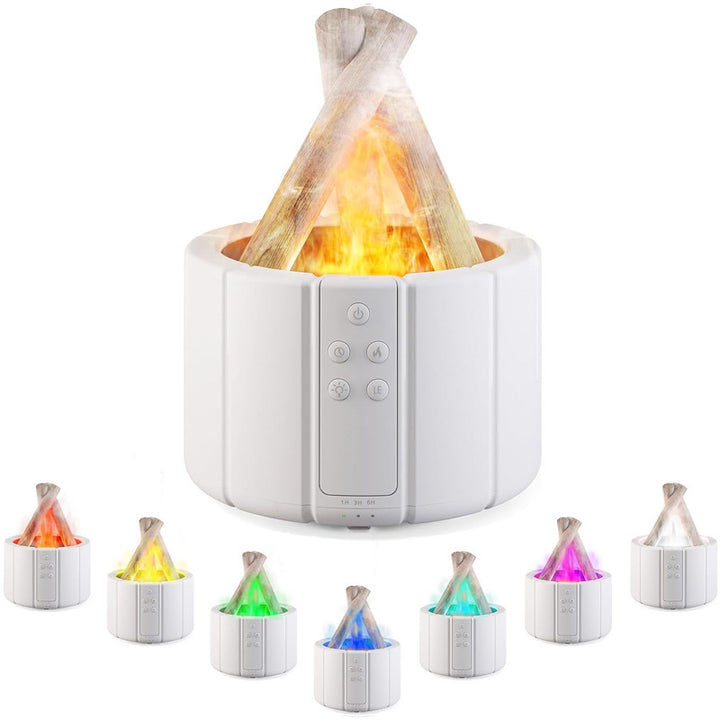 Luftbefeuchter - Aromatherapie Maschine mit simulierter Flamme