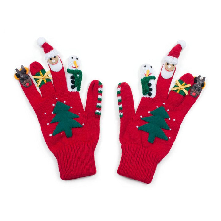 Weihnachts-Handschuhe