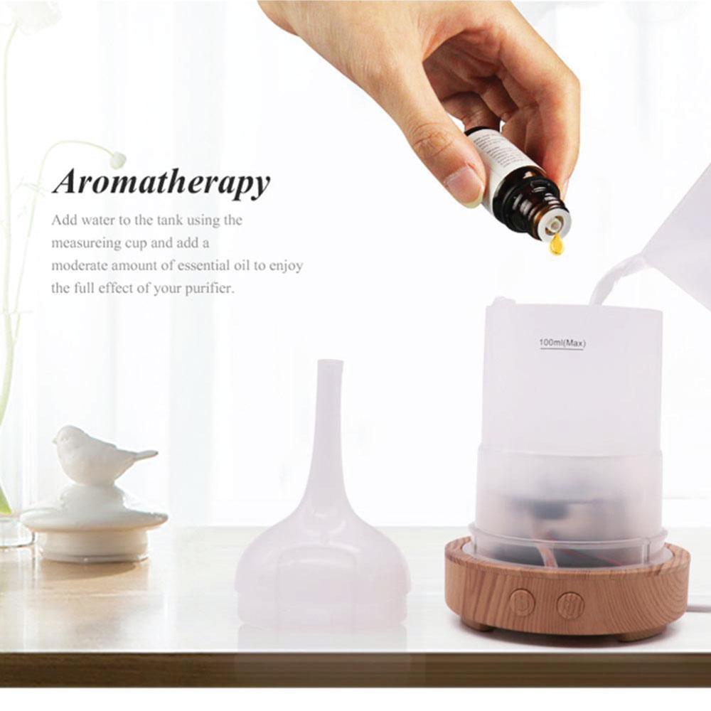 3D-Glas-Aroma-Diffuser mit Spiegeleffekt und Feuerwerksmuster